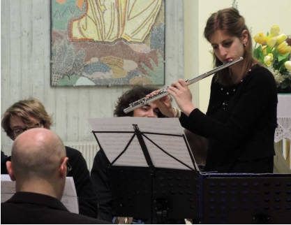 Marta Cremonesi al flauto