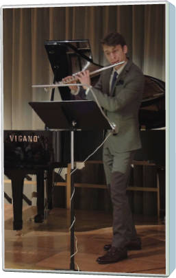 Giovanni Gorla al flauto