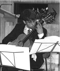 il chitarrista Marco Fugatti